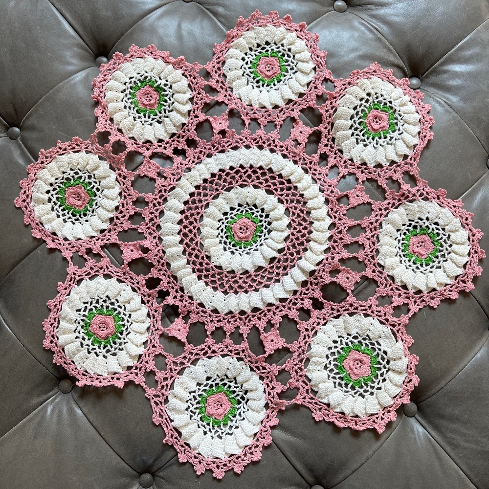 Vintage Hand Made Table Topper